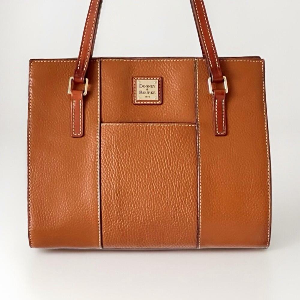 Dooney & Bourke Tan Leather Shoulder Bag